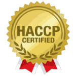 HACCP certified seal