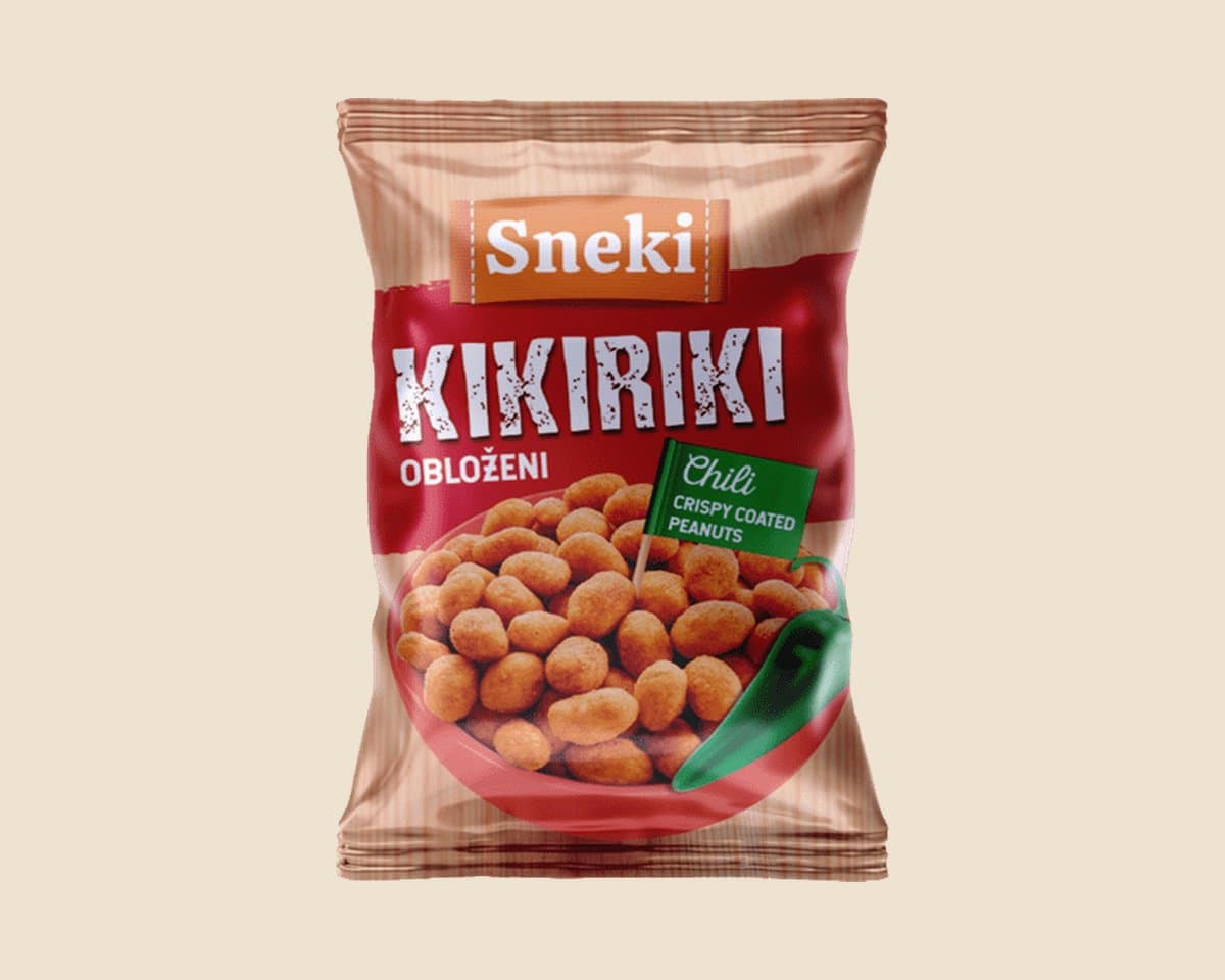 Pakovanje Sneki kikiriki, slani i prženi