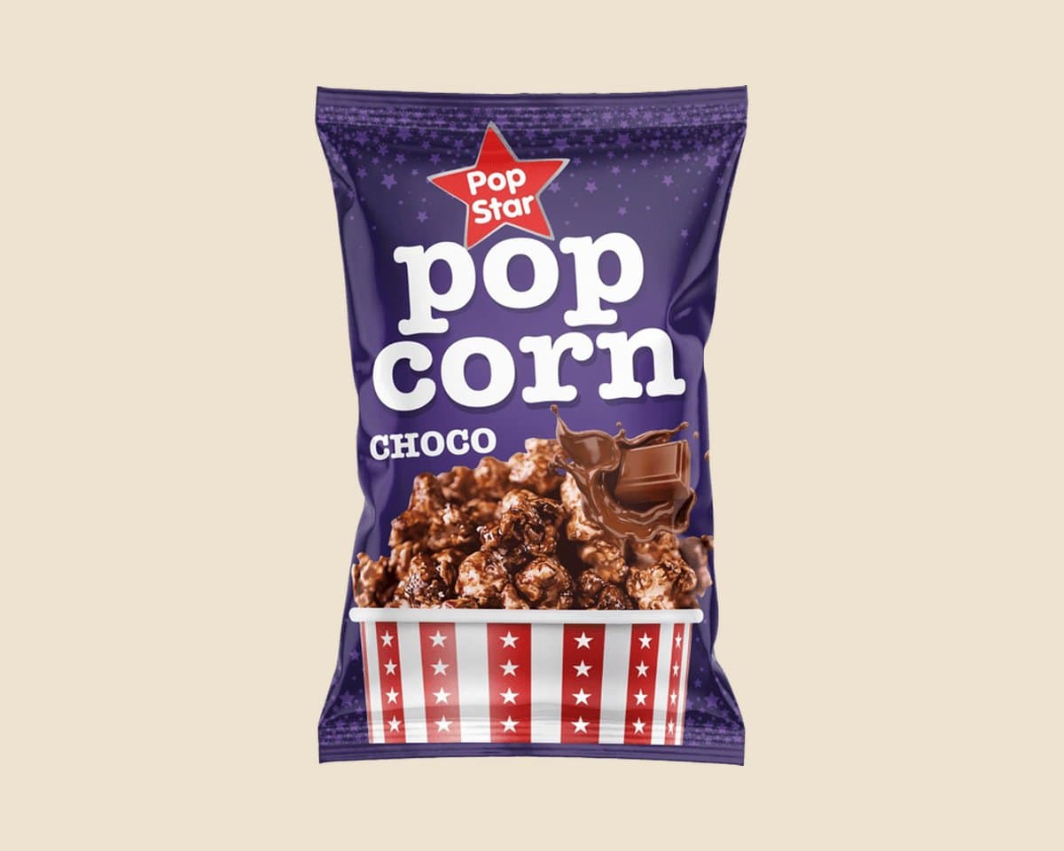 Pakovanje Pop Star kokice, karamel