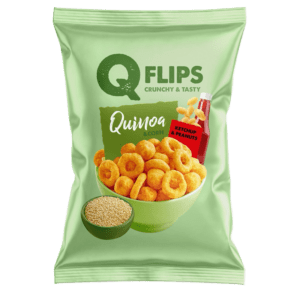 Quinoa Flips Kikiriki & Kečap 80g , pakiranje 20 komada